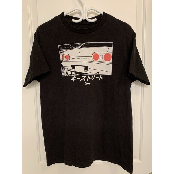 Key Street Other - Zumiez Key Street Dreamin Black T-shirt Men’s Medium White Car Graphic Print